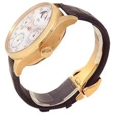IWC Portugieser Perpetual Calendar 18k Rose Gold Auto Silver IW502213 2