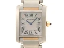 Cartier — Cartier Tank Française SM W51027Q4 Stainless Steel 20mm Pink Dial Quartz #DW1117 — Watch — resale