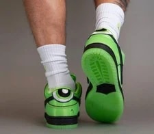 Nike SB Dunk Low Buttercup Shoes Mean 🍏 Powerpuff New Box 4