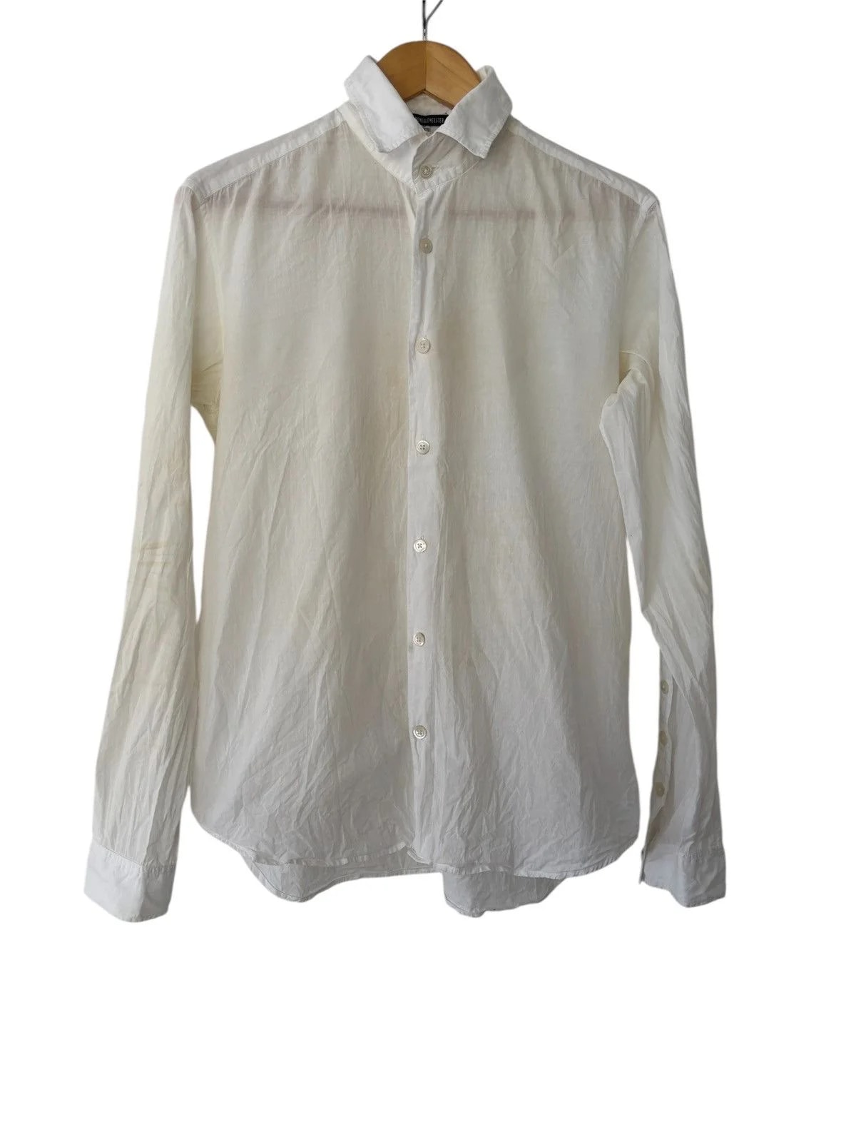Ann Demeulemeester — Ann Demeulemeester High Collar Shirt — streetwear — resale