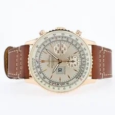 Breitling Spatiographe Navitimer Chronograph 41MM 18kt Rose Gold H36030.1 2