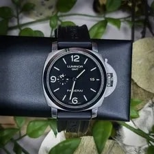 Panerai Luminor 1950 Pam 320 Pam00320 Stainless Steel GMT 44mm Box&Papers 3