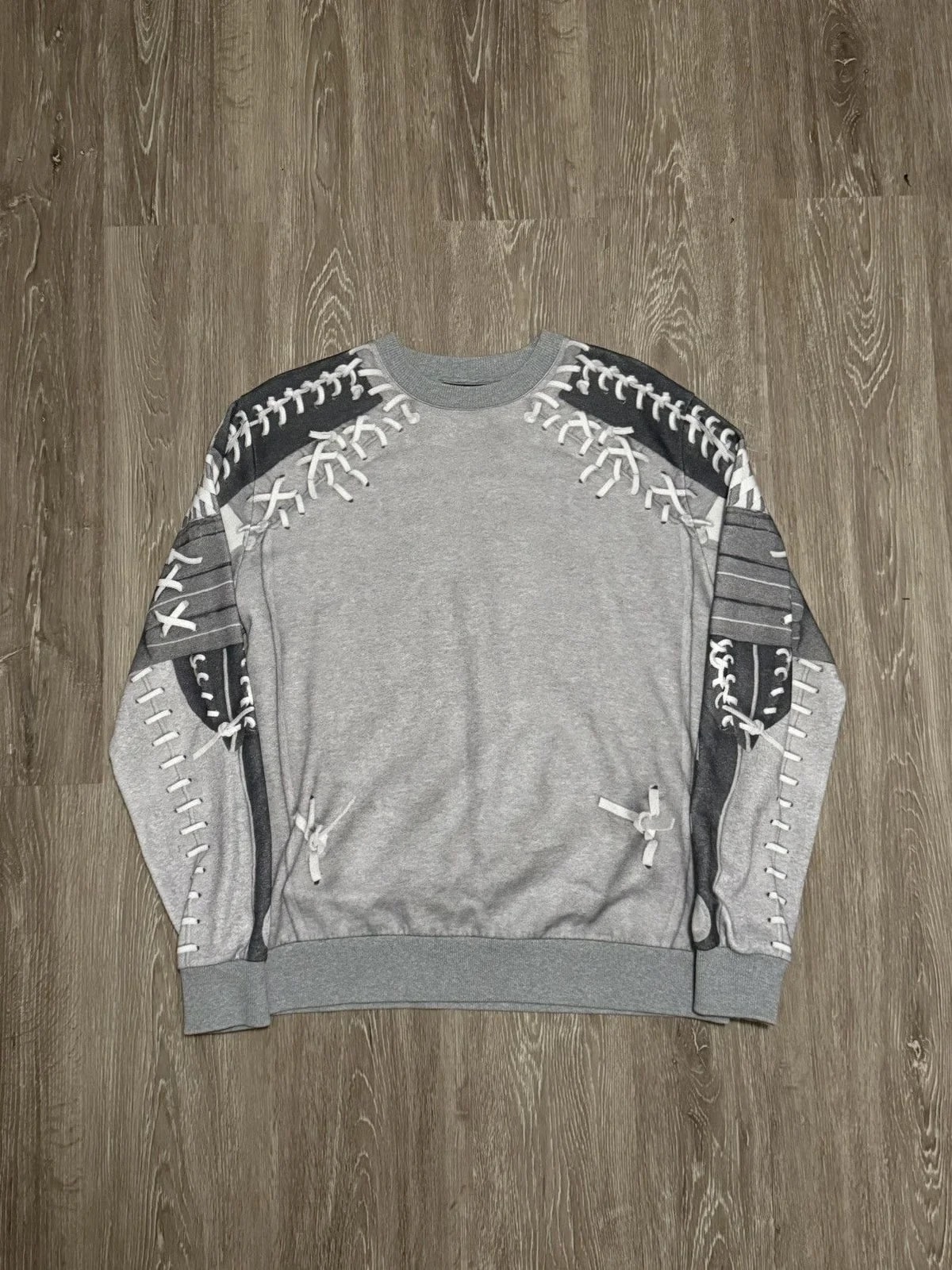 Givenchy — Givenchy Riccardo Tisci Baseball Lace Print Sweatshirt — streetwear — resale