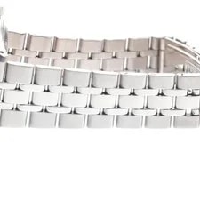 Tudor Prince Date 72000 32mm SS Silver #C11945 3