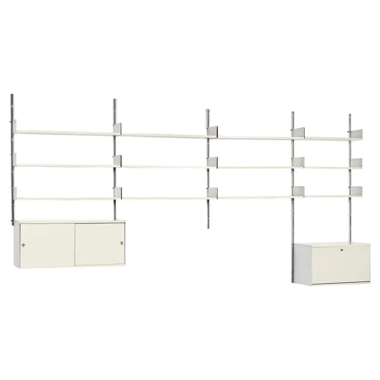 Dieter Rams — 606 Wall Shelving System, Dieter Rams for Vitsoe, Circa 1970 — Furniture — resale
