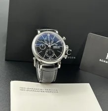 IWC Portofino Chronograph Day-Date 42mm Blue Dial 3
