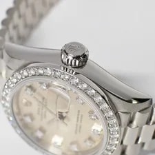 Rolex Datejust 69136G 26mm PT Silver #UW133 4