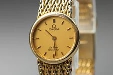 Omega — 1980 Omega de Ville Cal.1387 591.148 20mm Gold Qz Near — Watch — resale