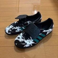 9.5US Adidas Samba Lt W Cow Print 4