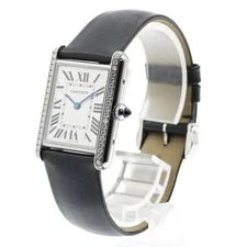Cartier — Cartier Tank Must LM W4TA0017 25mm SS Silver Dial Quartz #C2786 — Watch — resale