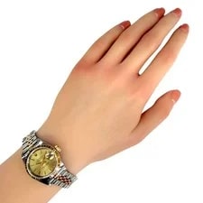 Rolex Datejust Watches 69173 Stainless Steel K18 Yellow Gold X-number 2