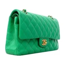 Auth [6ge5955-h] Chanel Matrasse W Flap WChain G... 2
