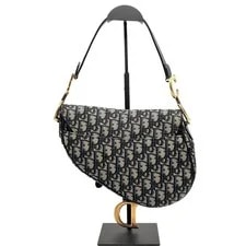 Dior Saddle Removable Buckle Closure Printed Crossbody #224G 4
