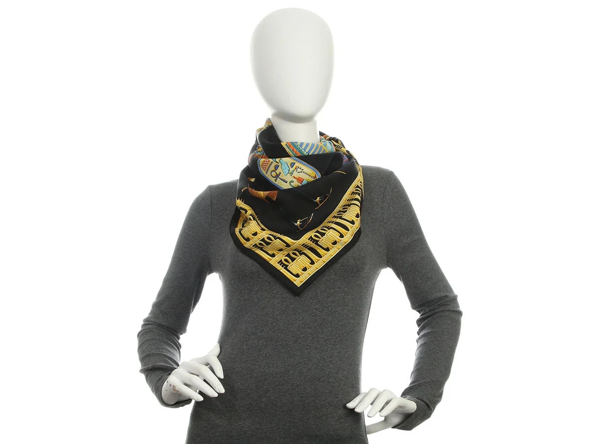 Hermès Tutankhamun Scarf 90cm 3