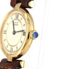 Authentic [Unserviced - Value Price] Cartier Must VLC SM Gold Plated W100235... 3