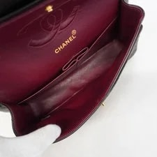 Auth [6ge5379] Chanel Matrasse W Flap WChain Gol... 4