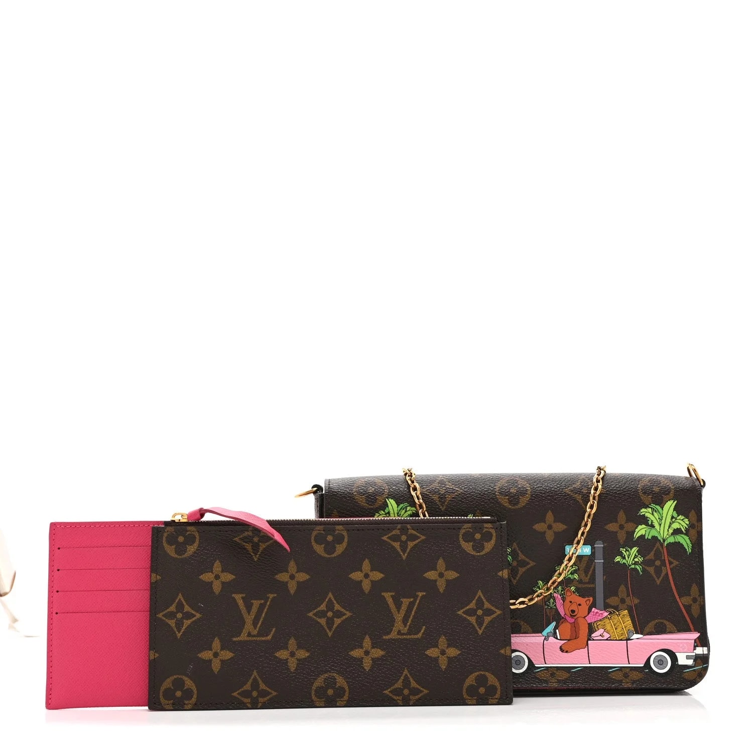 2021 Christmas Animation Hollywood Pochette Felicie Chain Wallet 3