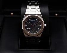 Audemars Piguet Royal Oak Dual Time 39mm 26120st Blue Dial 2014 4