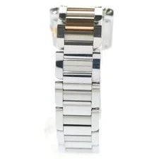 Cartier Tank Anglaise SM 11PD Diamond Ss×pg QZ Stainless × Pink Gold Quartz 2