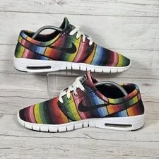 Nike SB 807497-407 Stefan Janoski Max 11 Serape Skate Shoes 2