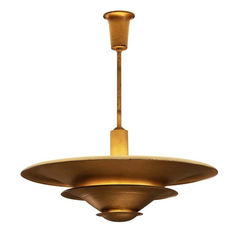Louis Poulsen — 1930s Louis Poulsen Ceiling in Painted Metal — lighting — resale
