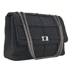 Chanel Bar 2.55 Chain , Single Flap, Felt 3