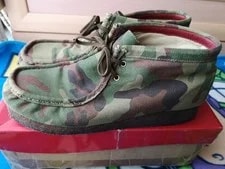 Clarks Originals Wallabee Camouflage Crepe Size US 10.5 UK 2