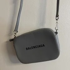 Balenciaga — Balenciaga Logo Everyday Camera Crossbody W/ Pocket — Handbag — resale