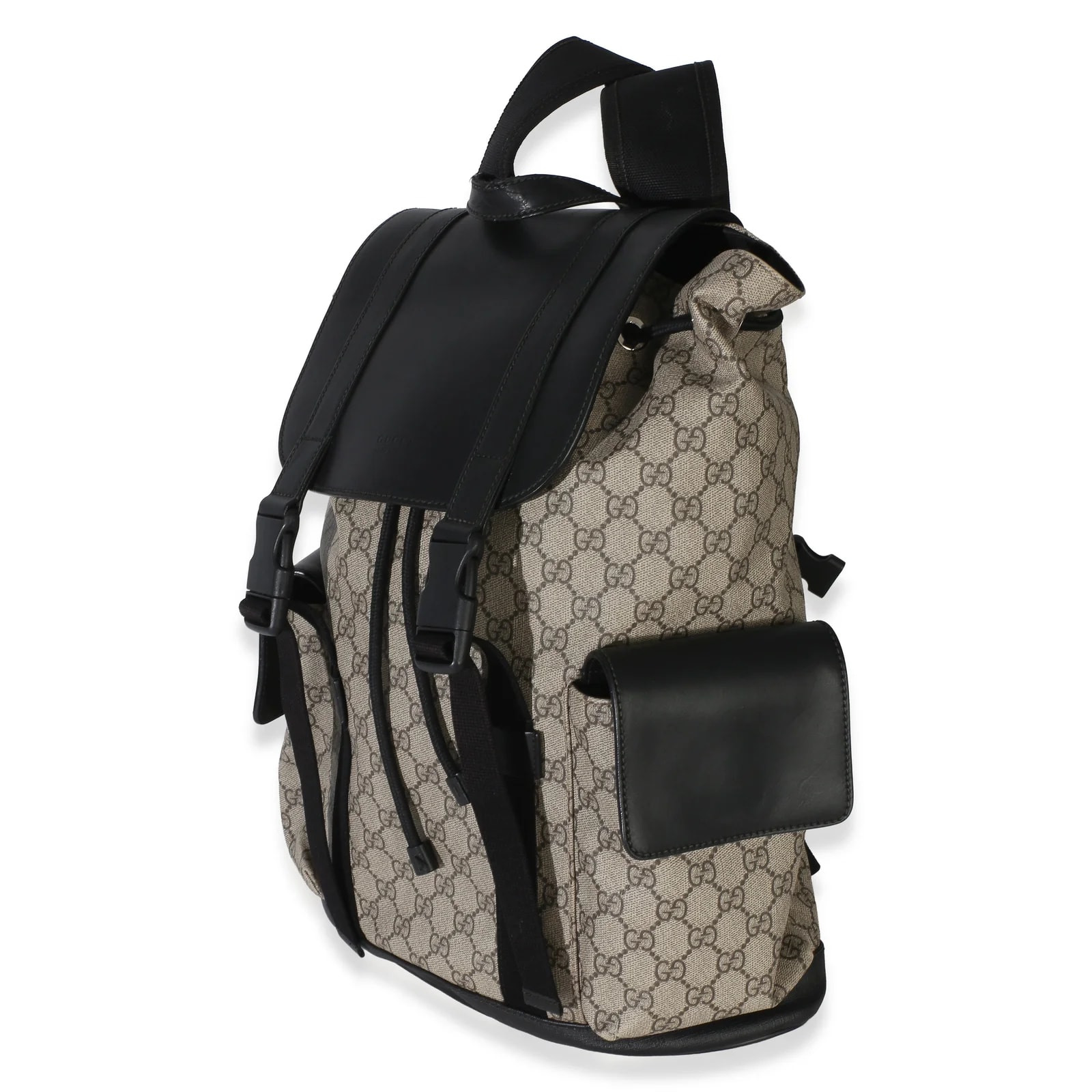 Gucci Double Buckle Backpack ; 2