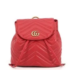 Gucci — Gucci GG Marmont Backpack 528129 DRW4T 6433 — Handbag — resale