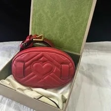 Gucci GG Marmont Matelasse Belt Waist With Belt 2