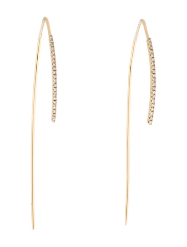 EF Collection — 14K Hook Drop Earrings — Jewelry — resale