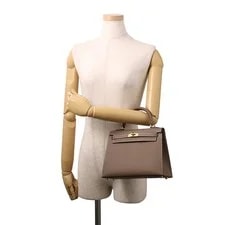 Hermes Kelly Sellier Size 25 Etoupe 4