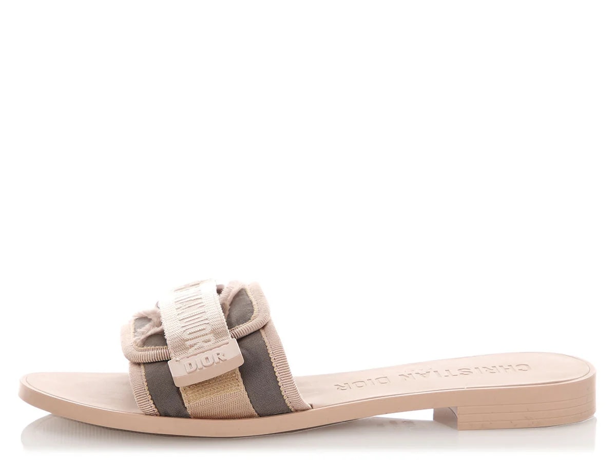 Dior — Dior Dio(r)evolution Slides — Designer Shoe — resale