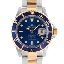Rolex Submarina Date 16613 N Tritium Stainless Steel/YG With Box 2