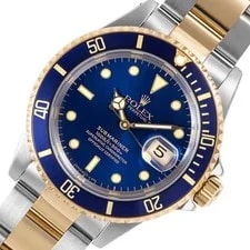 Rolex Submarina Date 16613 N Tritium Stainless Steel/YG With Box 3