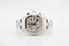 Cartier Roadster Chronograph Steel Silver Dial Automatic W62006X6 2