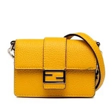 Fendi — Fendi Micro Flat Baguette Crossbody — Handbag — deal