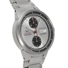 IWC GST Chronograph Prada IW370802 Silver/black 696329 3