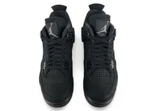 Size 10M/11.5W - Jordan 4 RetroBlack Cat (2025) FV5029-010 3