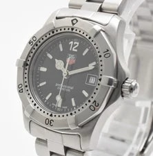 Tag Heuer — [N ] TAG Heuer Professional 2000 WK1310 Black Dail Quartz From Japan — Watch — resale
