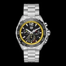 TAG Heuer Formula 1 Chronograph Black/Yellow Dial 43mm CAZ101AC.BA0842 2