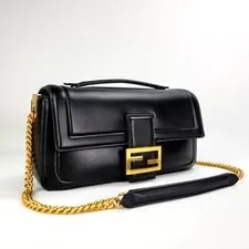 $3750 Msrp Fendi Medium Baguette Chain 4