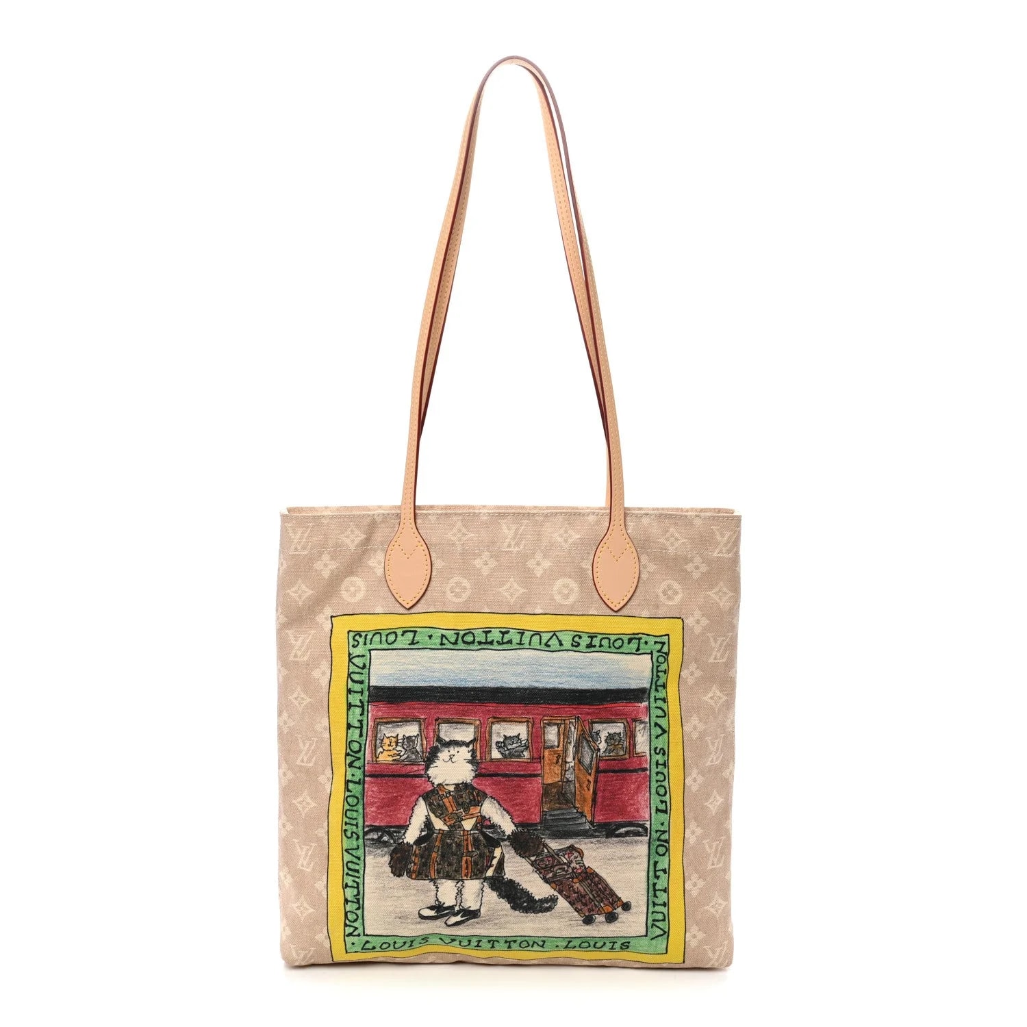 Louis Vuitton — Meowgram Grace Coddington Carry It — Handbag — resale