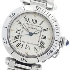 Cartier — Cartier Pasha C W3100255 Date Beige Dial Automatic Watch_945959 — Watch — resale