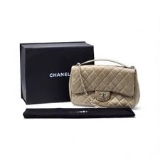 Chanel — Chanel Easy Carry Medium Classic Flap Top Handle — Handbag — resale
