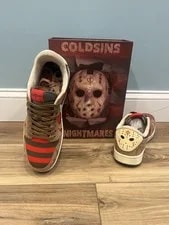 Travis Scott — Cold Sins “Nightmares” Jason Vs Freddy Size 11 - Inspired — Sneaker — resale