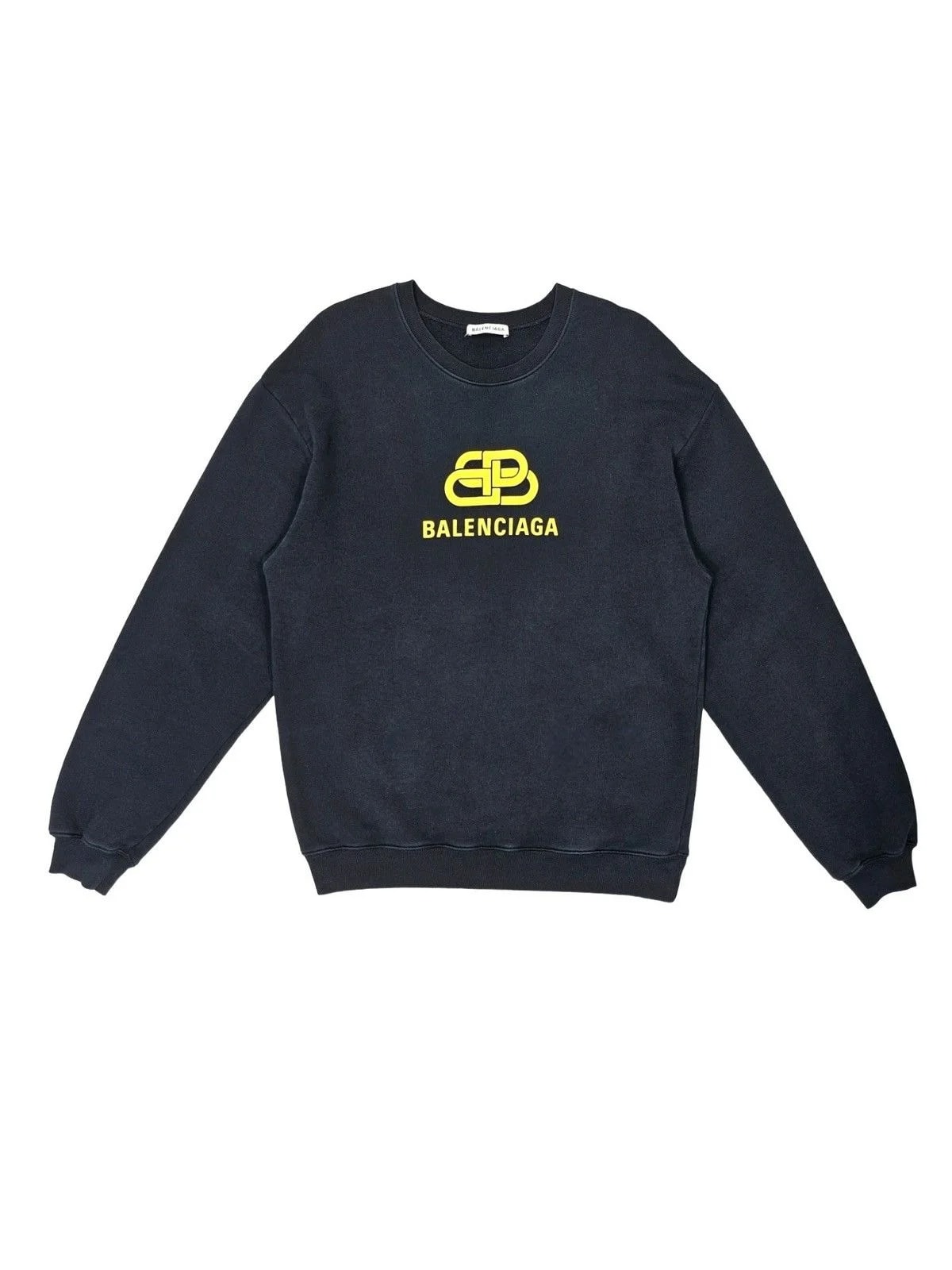Balenciaga — Balenciaga BB Interlocked Logo Crewneck Sweatshirt — streetwear — resale