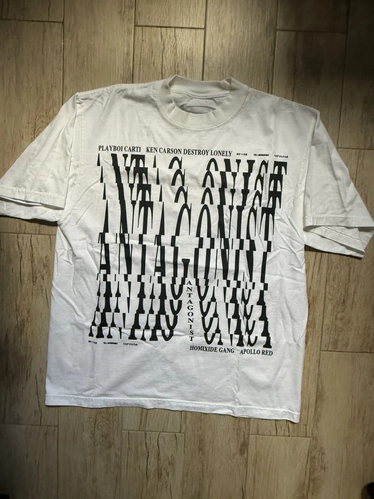 Antagonist Tour 2025 Tee — streetwear — resale