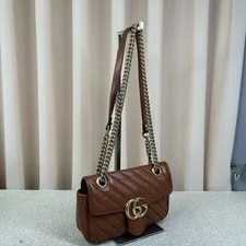 Authentic Gucci GG Marmont 22 Chain Small 4